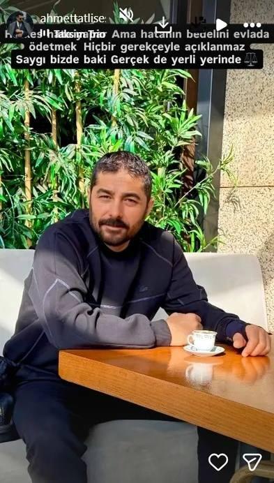 Ahmet Tatlı sosyal medyadan yaptığı açıklama