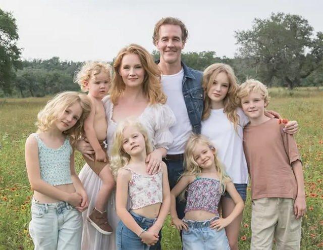 James Van Der Beek, eşi ve çocukları