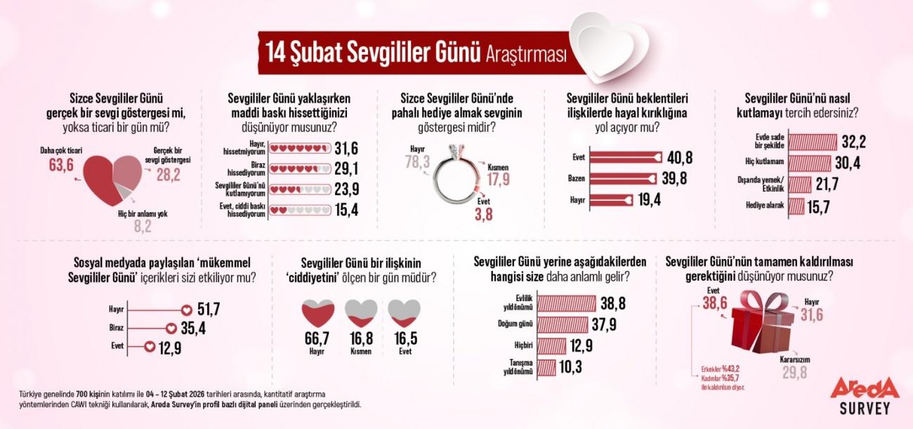 Anket sonuçlarının görsele dökülmüş hali