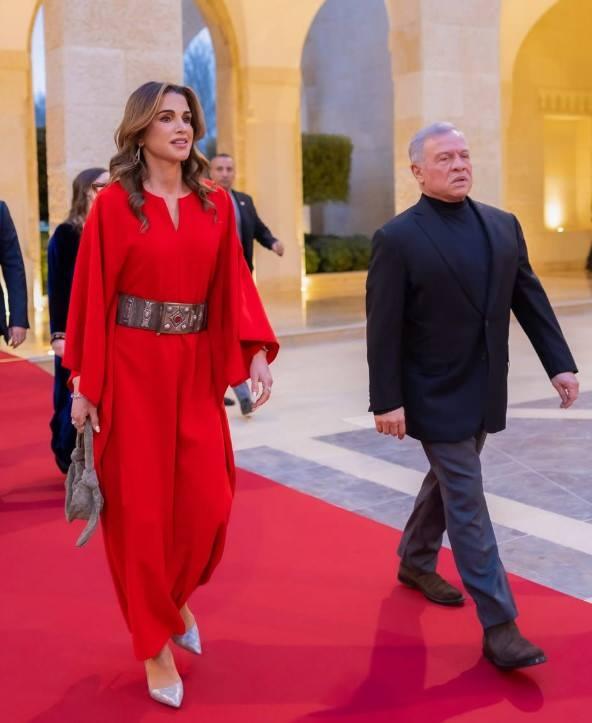 Kral Abdullah ile Kraliçe Rania