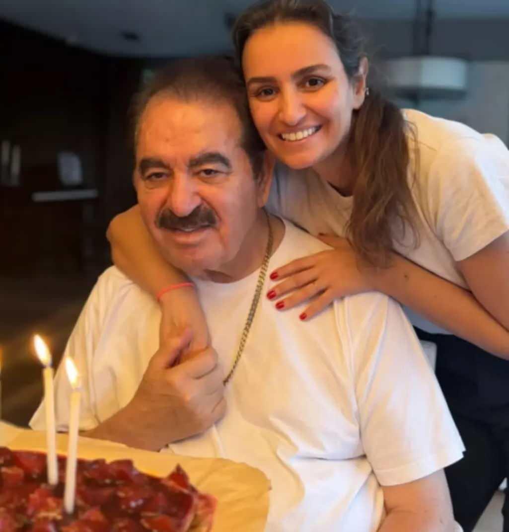 İbrahim Tatlıses ve kızı Melek Zübeyde