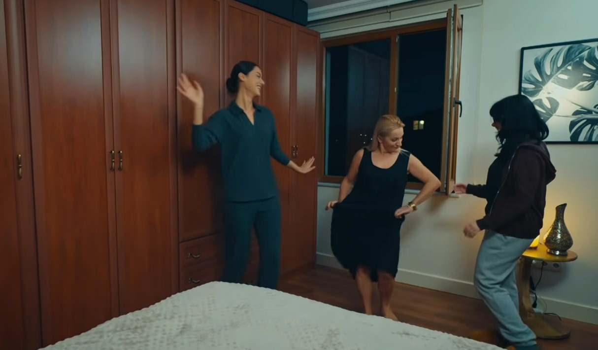 Arka sokaklar sahnesi