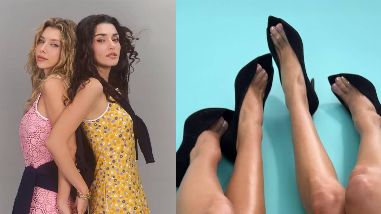 Hande Erçel ve Gamze Erçelin dergiden kareleri