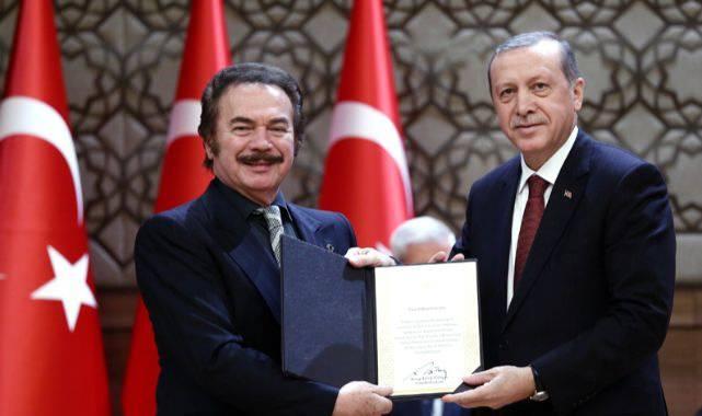 Cumhurbaşkanı Recep Tayyip Erdoğan ve Orhan Gencebay