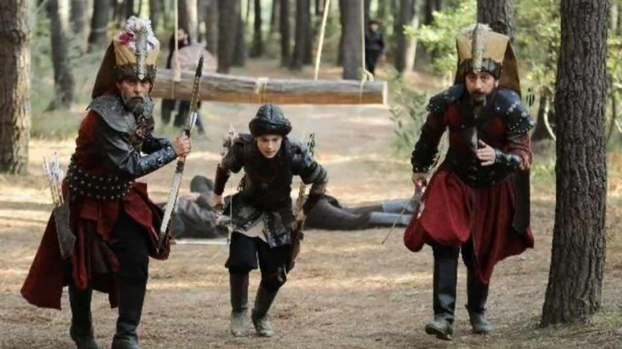 Tozkoparan İskender dizi setinden bir kare