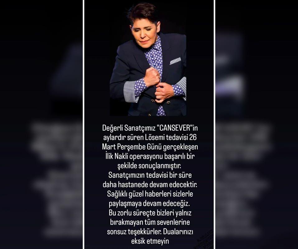 Canseverin menajerinin açıklaması