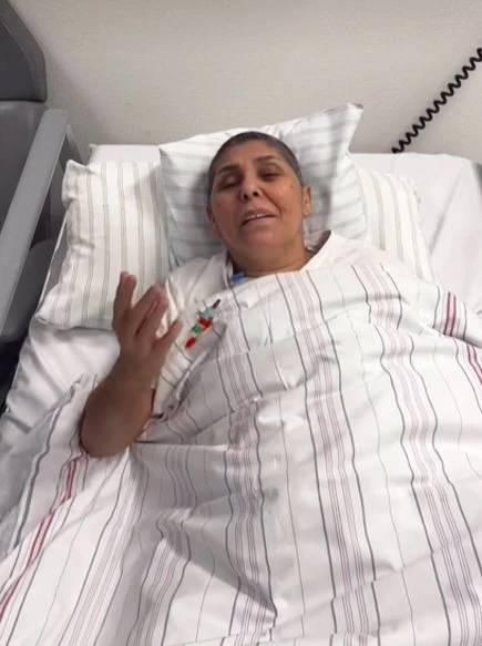 Hastane odasından takipçilerine video çeken Cansever