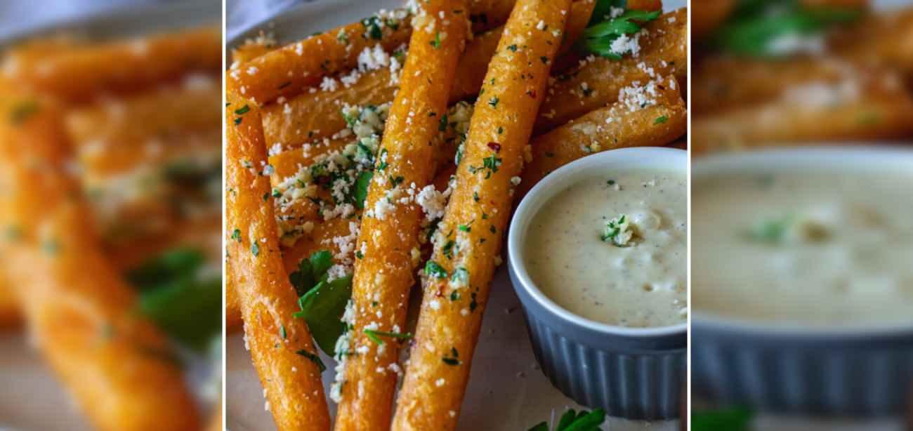 Japon usulü uzun çıtır patates