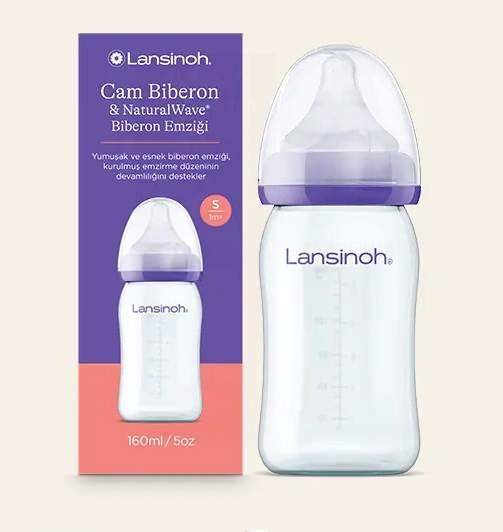 Lansinoh Naturelwave model biberon