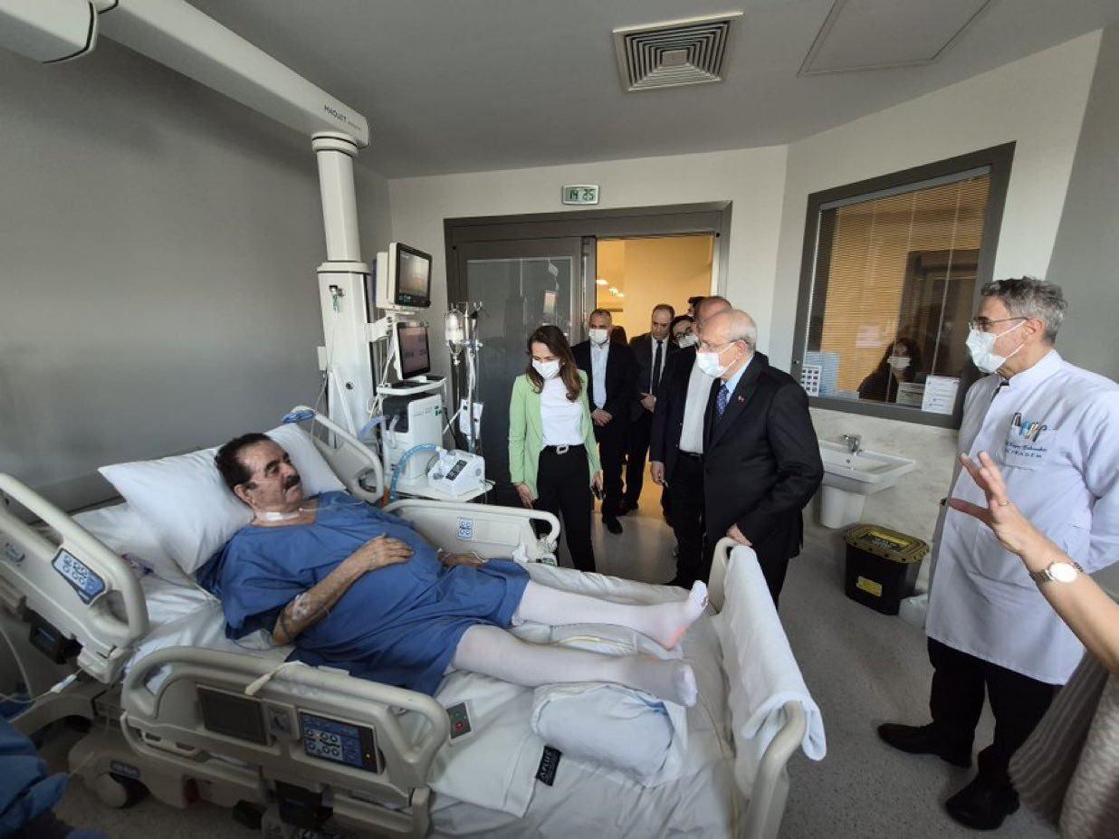 Kemal Kılıçdaroğlunun hastane ziyaretinden