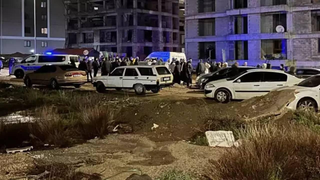 Feyza Keskinin cansız bedeninin bulunduğu inşaat alanı