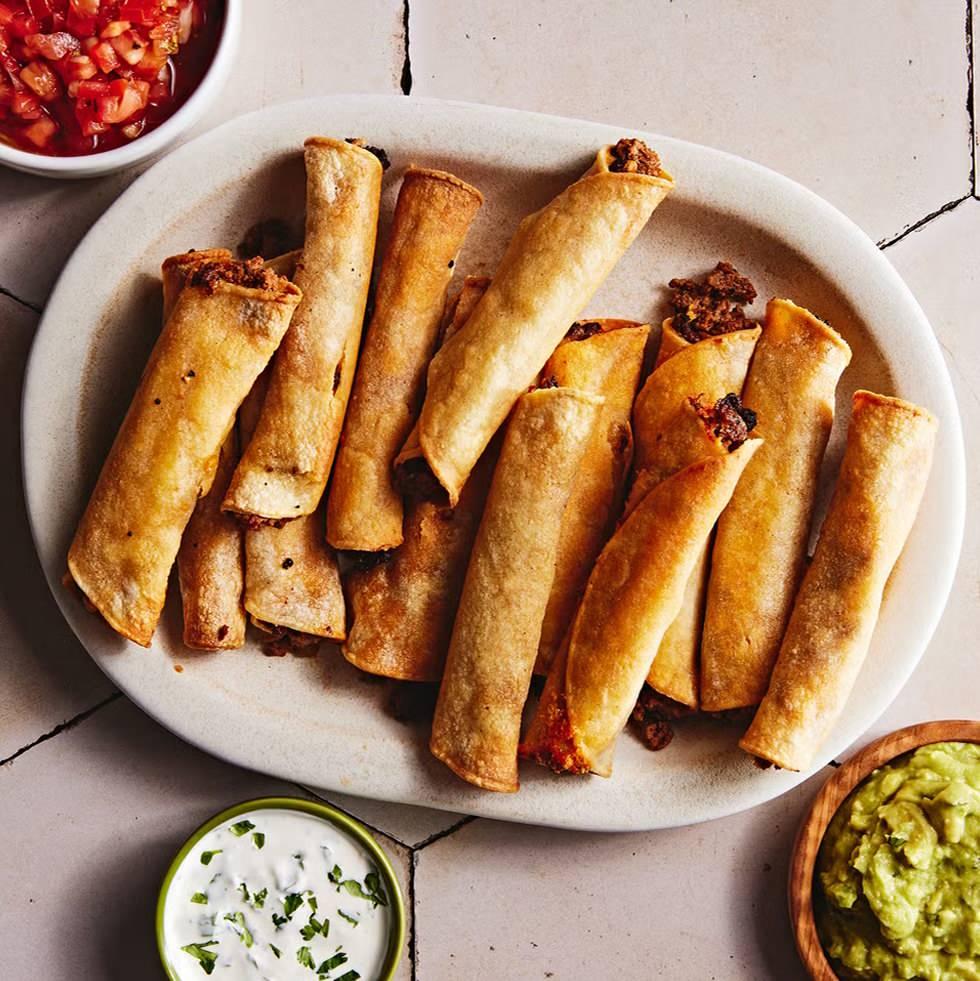 Çıtır kıymalı taquito