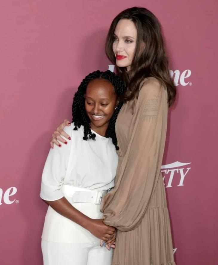 Angelina Jolie ve kızı Zahara Jolie