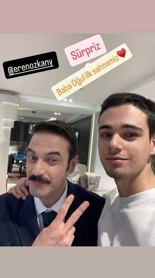 Ufuk Özkan ve oğlu
