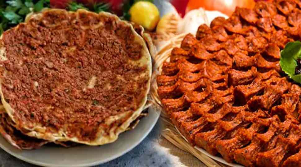 Lahmacun ve çiğ köfte