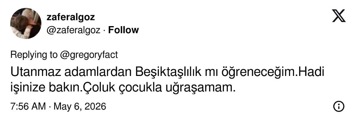 Zafer Algözün yayıncıya yorumu