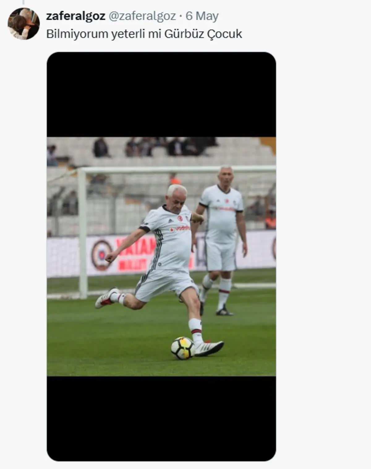 Zafer Algözün paylaşımı
