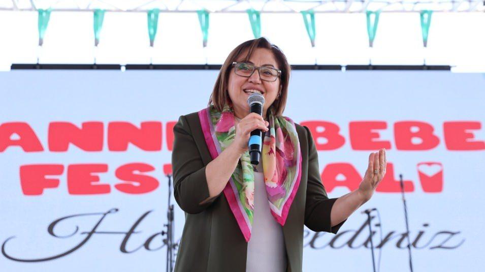 Fatma Şahin Anne Bebek festivalinde
