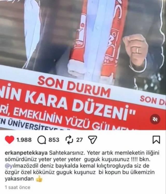 Erkan Petekkayanın paylaşımı