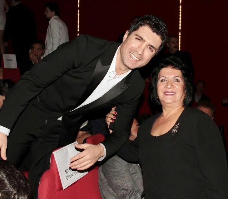 Özcan Deniz ve annesi