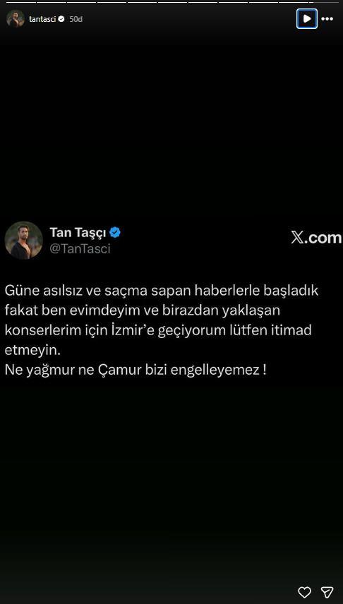 Tan Taşçının açıklaması