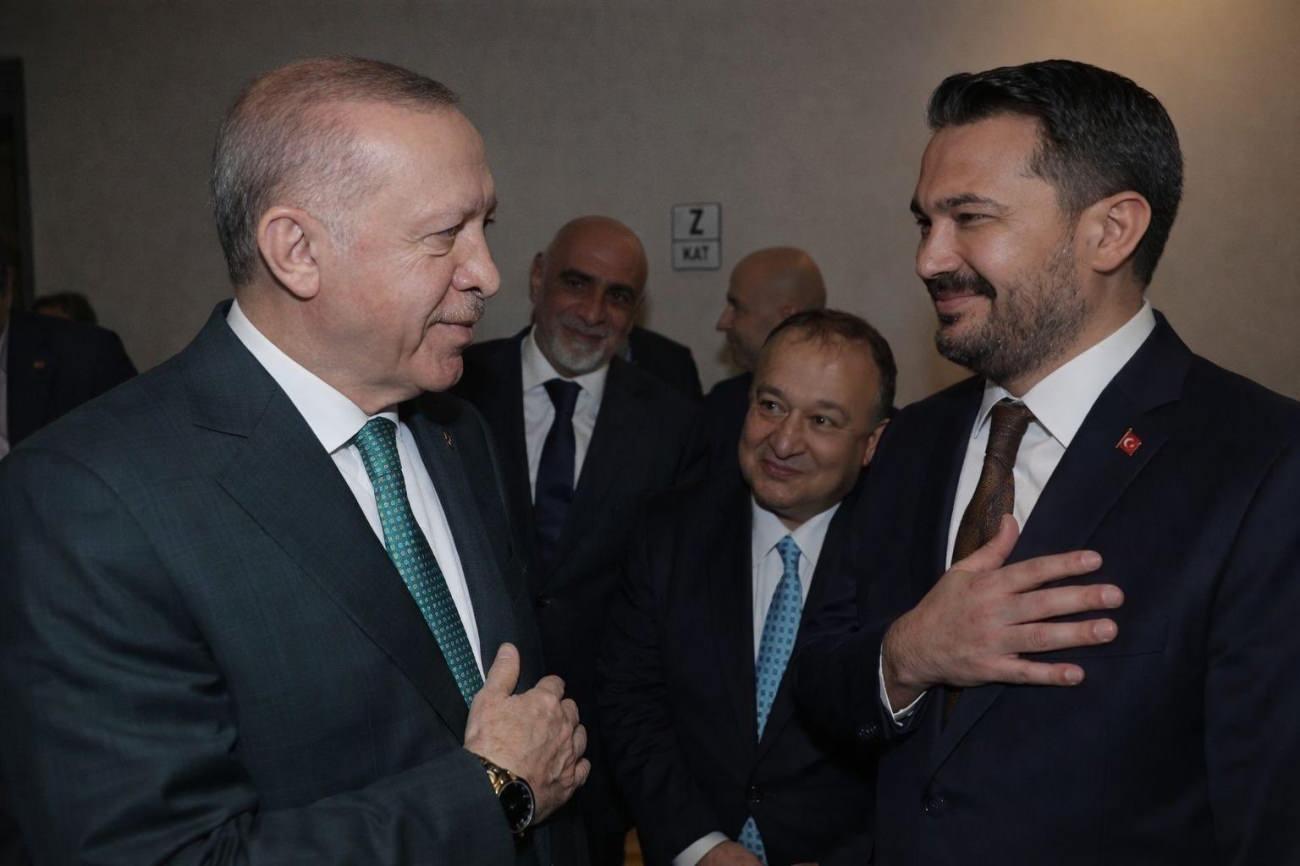 Mehmet Umut Tuncer ve Cumhurbaşkanı Erdoğan