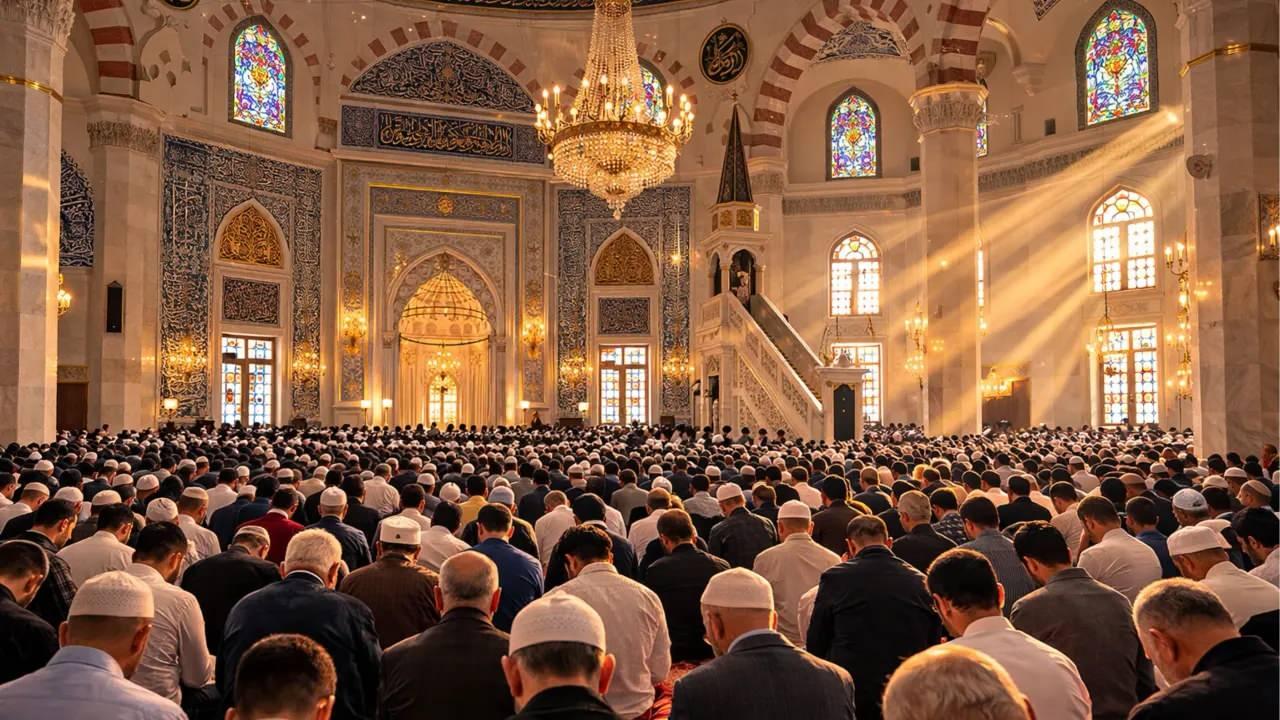 Namaz kılan cemaat