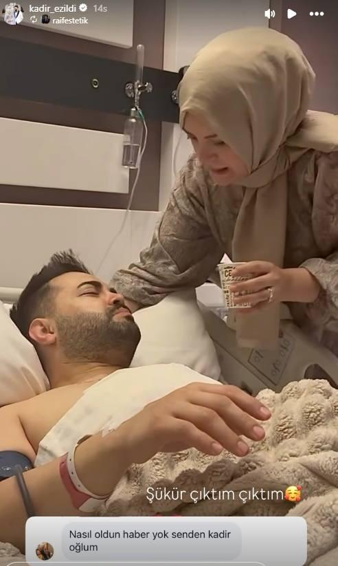 Kadir Ezildi karın yağlarını aldırdı
