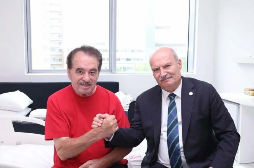 İbrahim Tatlıses ve Ankara Ticaret Odası Başkanı Gürsel Baran