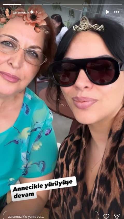 Zara ve annesi Hatice Yılmaz