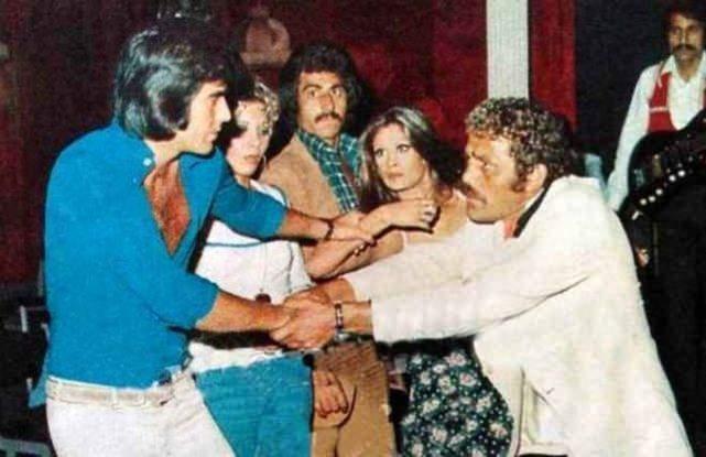 İhsan Gedik, Tarık Akan ve Gülşen Bubikoğlunun yer aldığı filmden bir kare