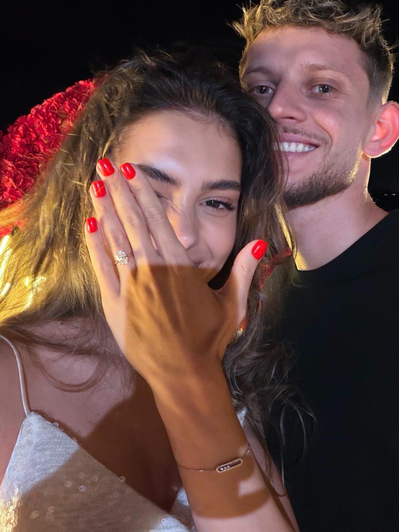 Sebastian Szymanski ve kız arkadaşı