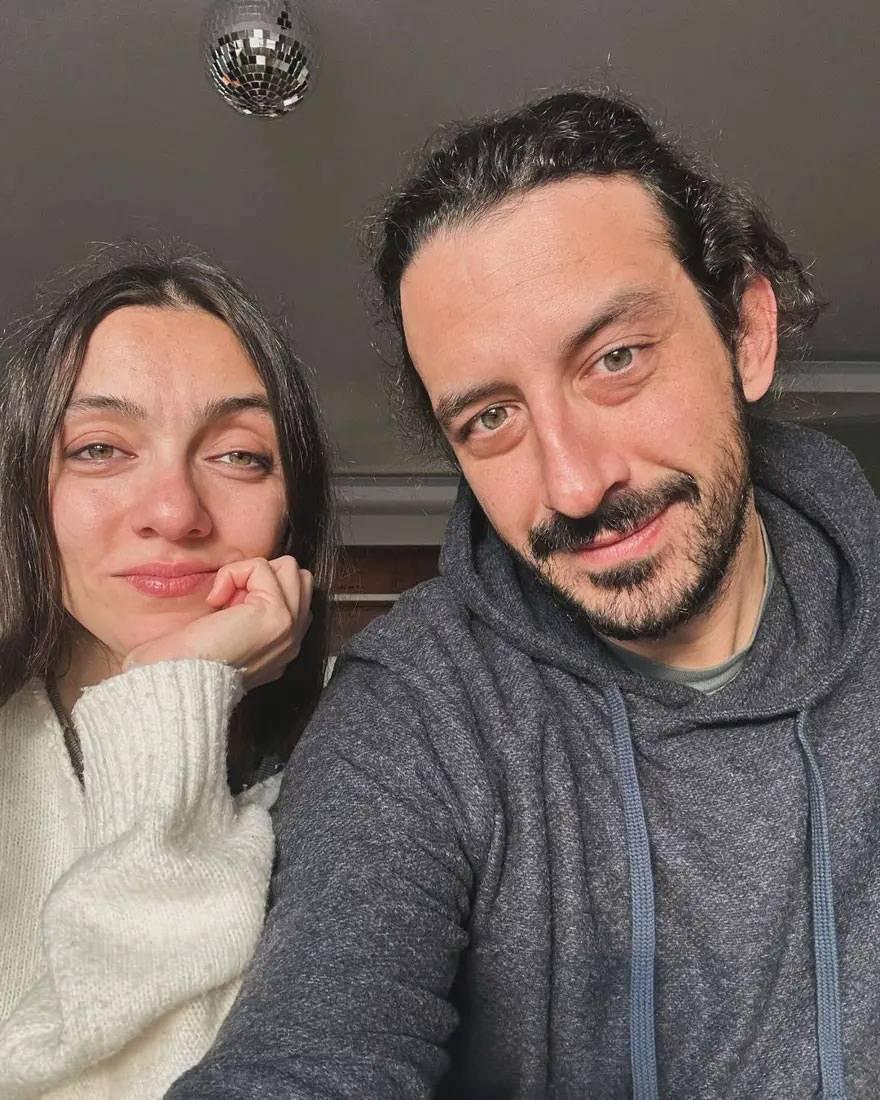 Merve Dizdar ve eşi Cihan Ayger