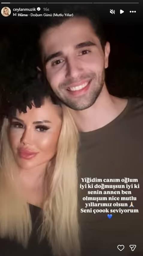 Ceylan ve oğlu Yiğit