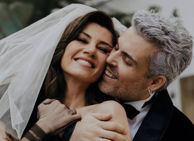 Gökçe Bahadır ve eşi Emir Ersoy