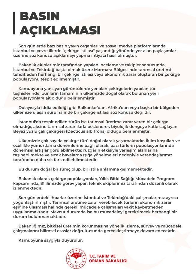 Tarım ve Orman Bakanlığı