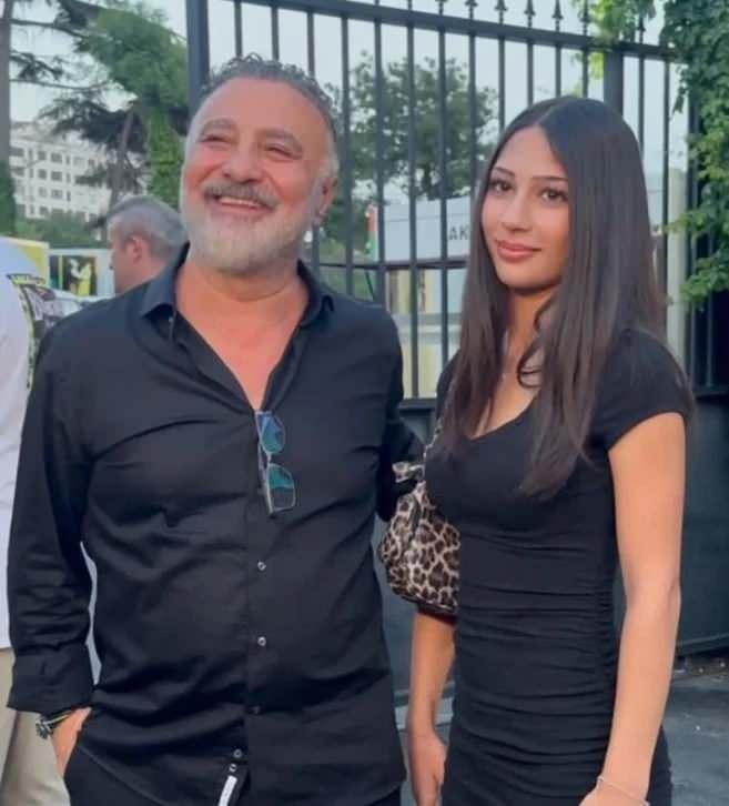 Cengiz Bozkurt ve kızı