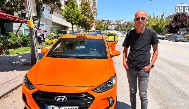G&ouml;t&uuml;receği yeri duyunca inanamadı! Taksicinin başına talih kuşu kondu