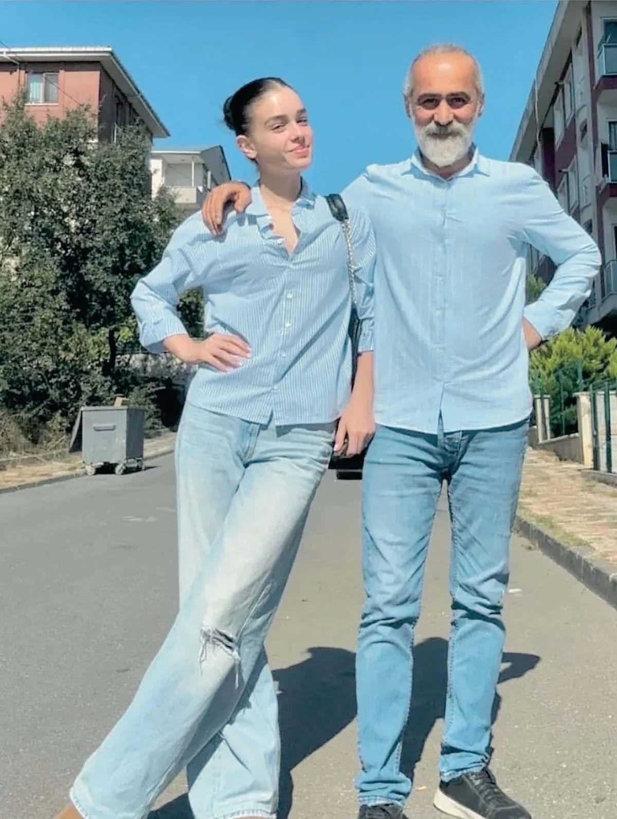 Ülkü Hilal Çiftçi ve babası