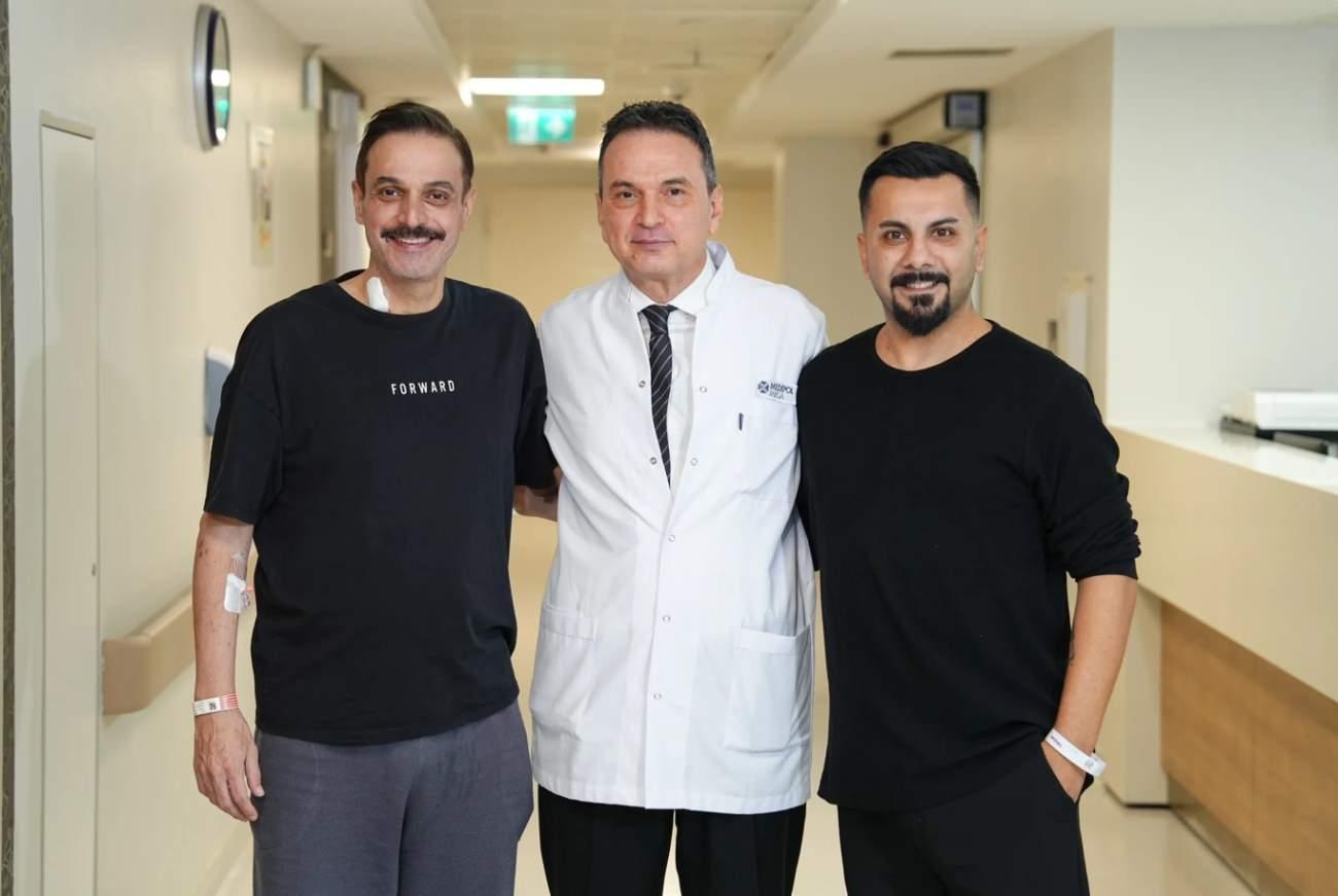 Ufuk Özkan, doktoru ve donörü Salih Kıvırcık