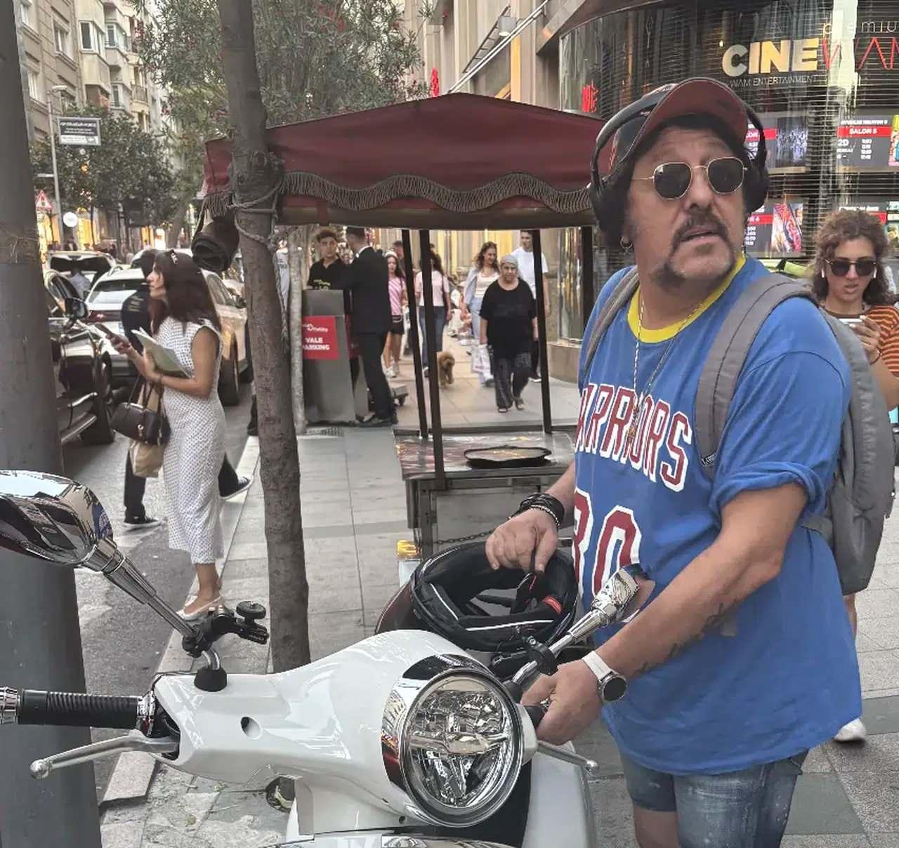 Mehmet Hakan Balcı Nişantaşı sokaklarında görüntülendi
