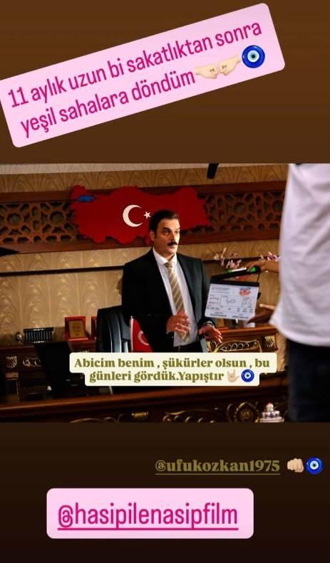 Umut Özkanın abisine destek paylaşımı
