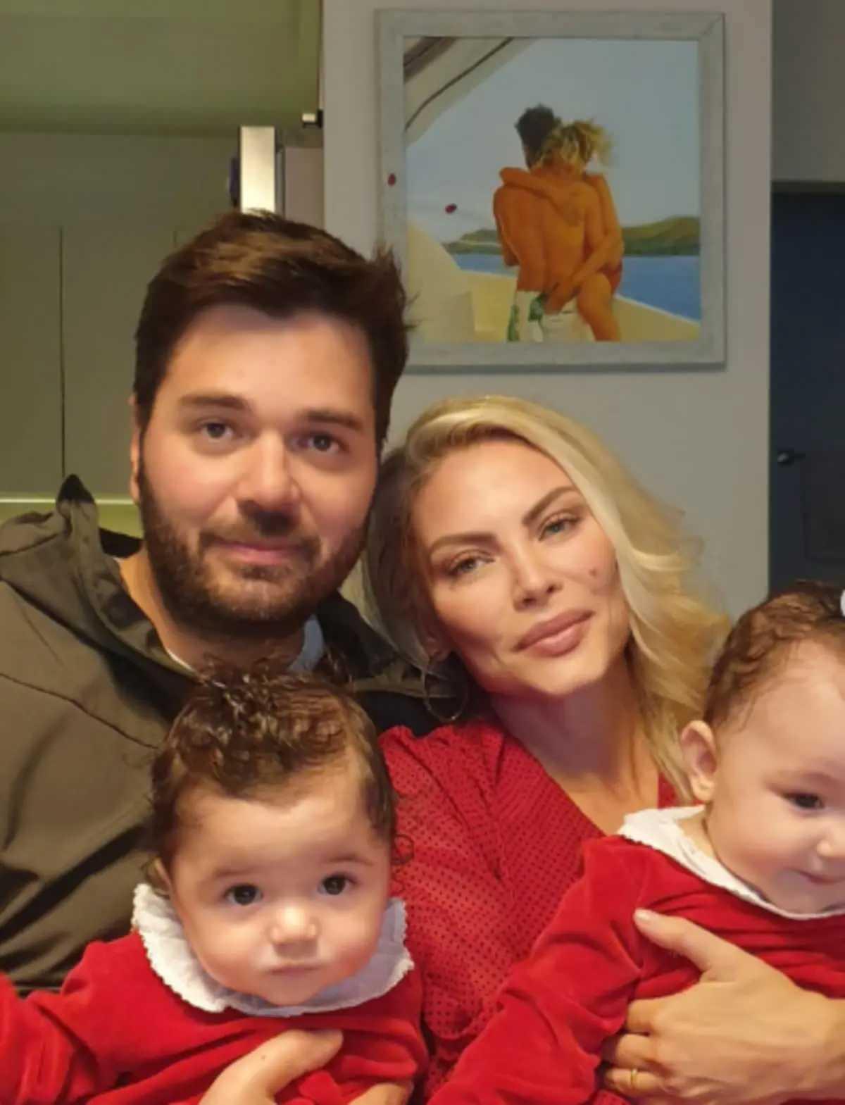 Seray Sever, eşi ve çocukları