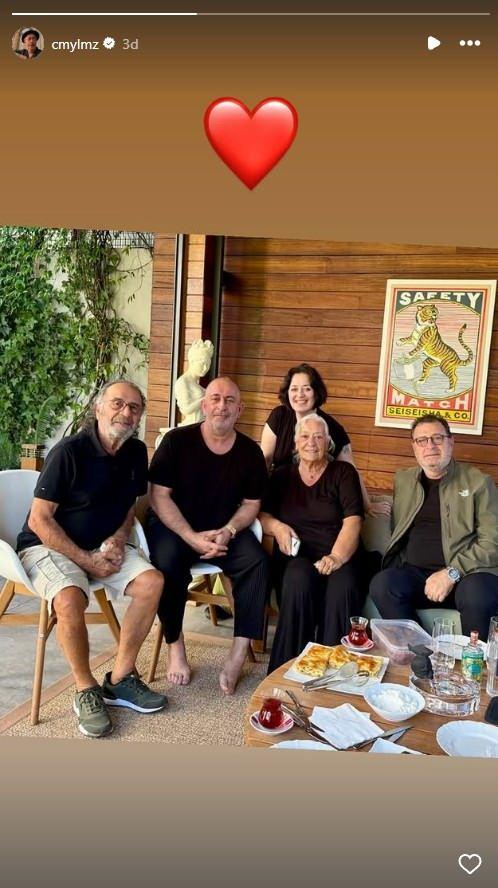Cem Yılmaz ve ailesi