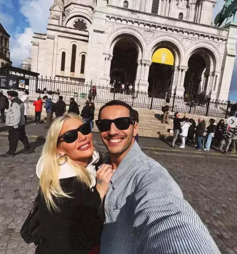 İrem Derici ve nişanlısı Melih Kunukçu