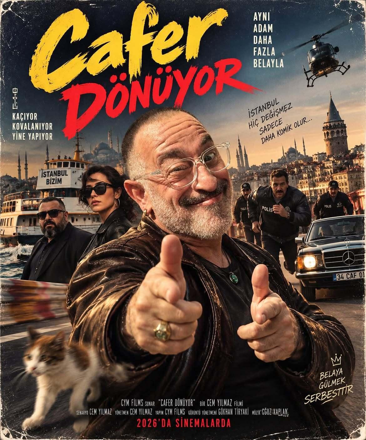 Cafer Dönüyor filminin ilk afişi