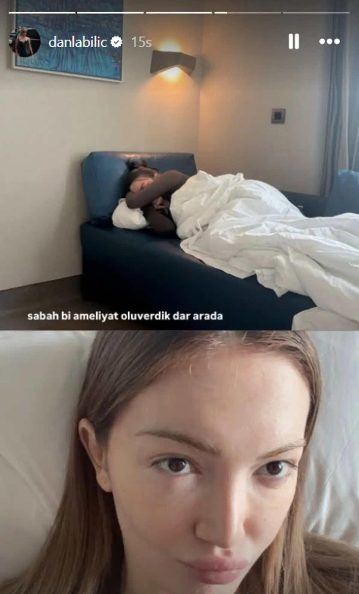 Danla Bilicin paylaşımı