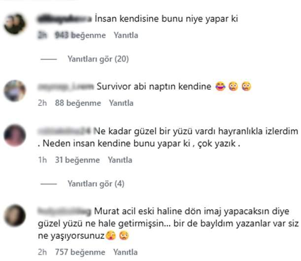 Murat Ceylanın paylaşımının altına gelen yorumlar