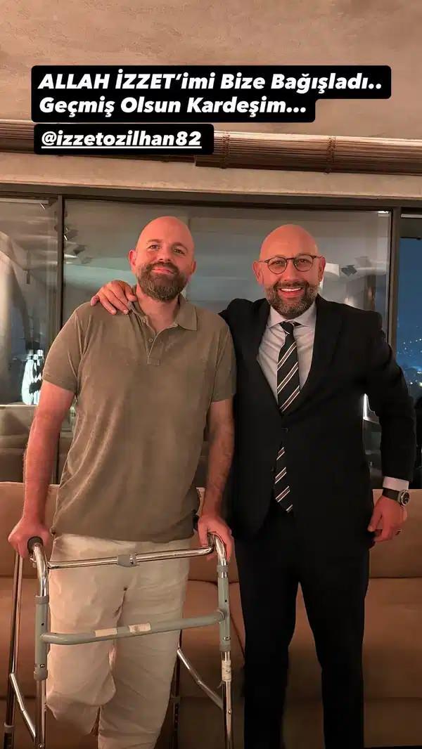 İzzet Özilhanın son hali