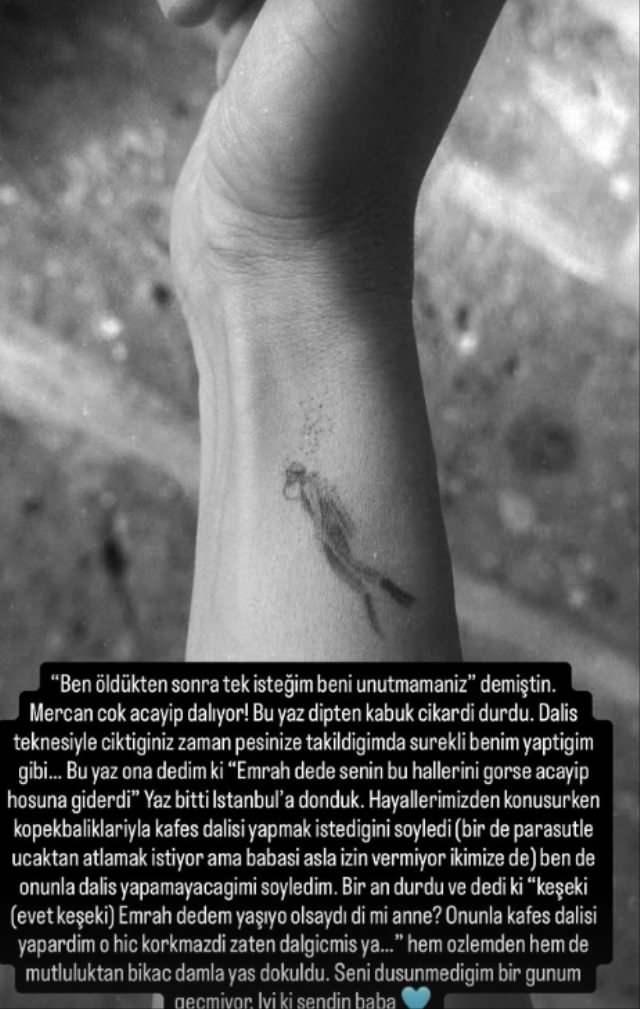 Özge Özpirinçcinin instagram paylaşımı